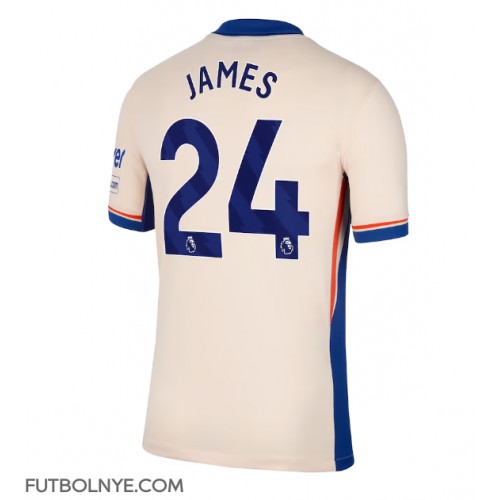 Camiseta Chelsea Reece James #24 Visitante Equipación 2024-25 manga corta